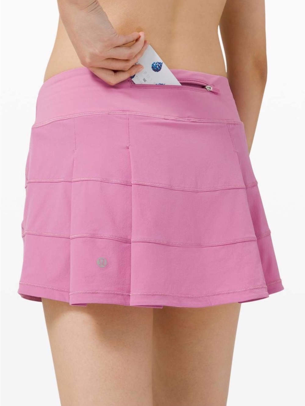 lululemon athletica Pink Mini Skort - Light Pink Activewear